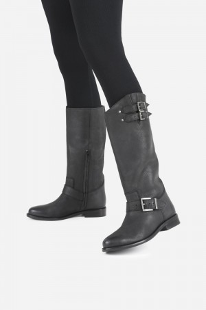 Bottes Cowboy BRONX Fe-lise Femme Noir | DULWY-8976