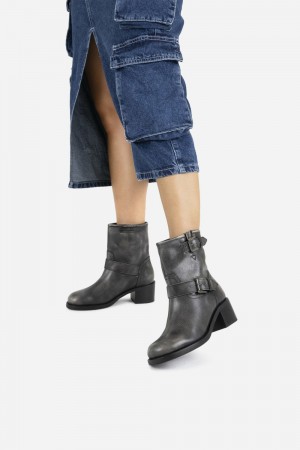 Bottines BRONX Casual New Camperos Femme Noir | YMKXU-1753