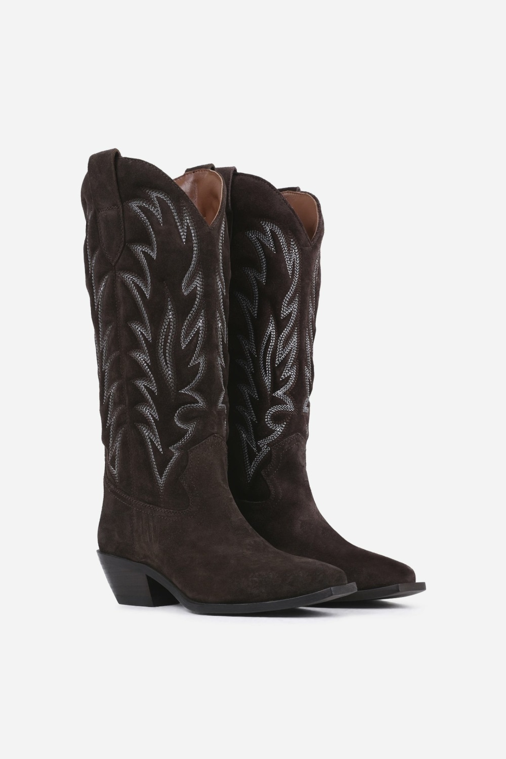 Bottes Cowboy BRONX Kay-si Femme Cafe | XGSJA-0856