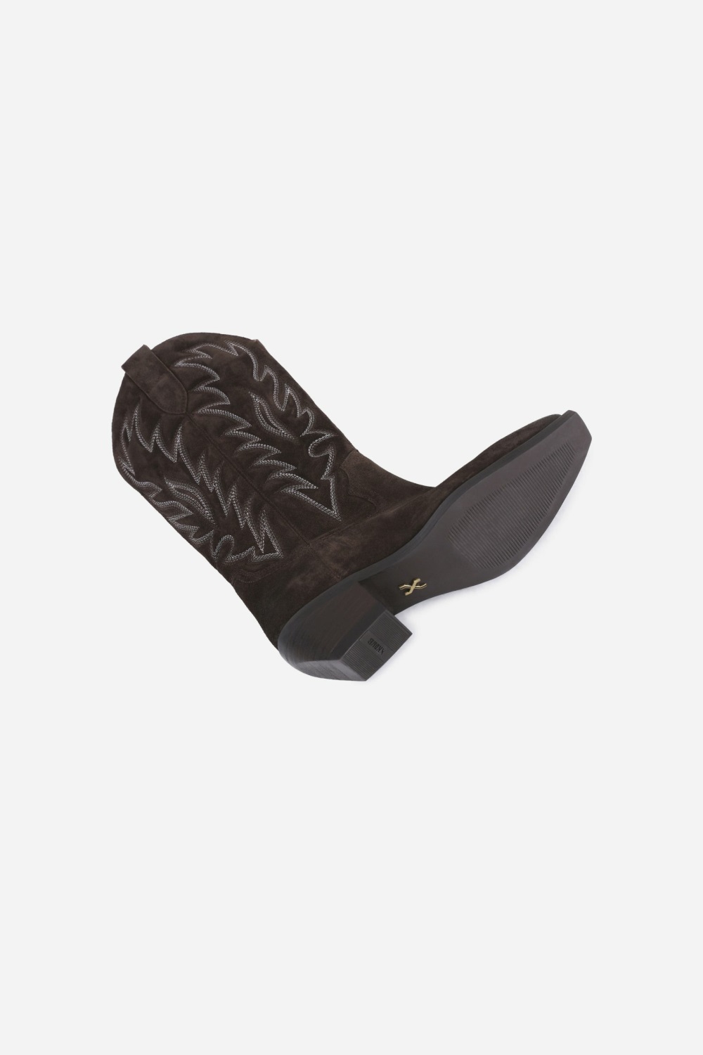 Bottes Cowboy BRONX Kay-si Femme Cafe | XGSJA-0856