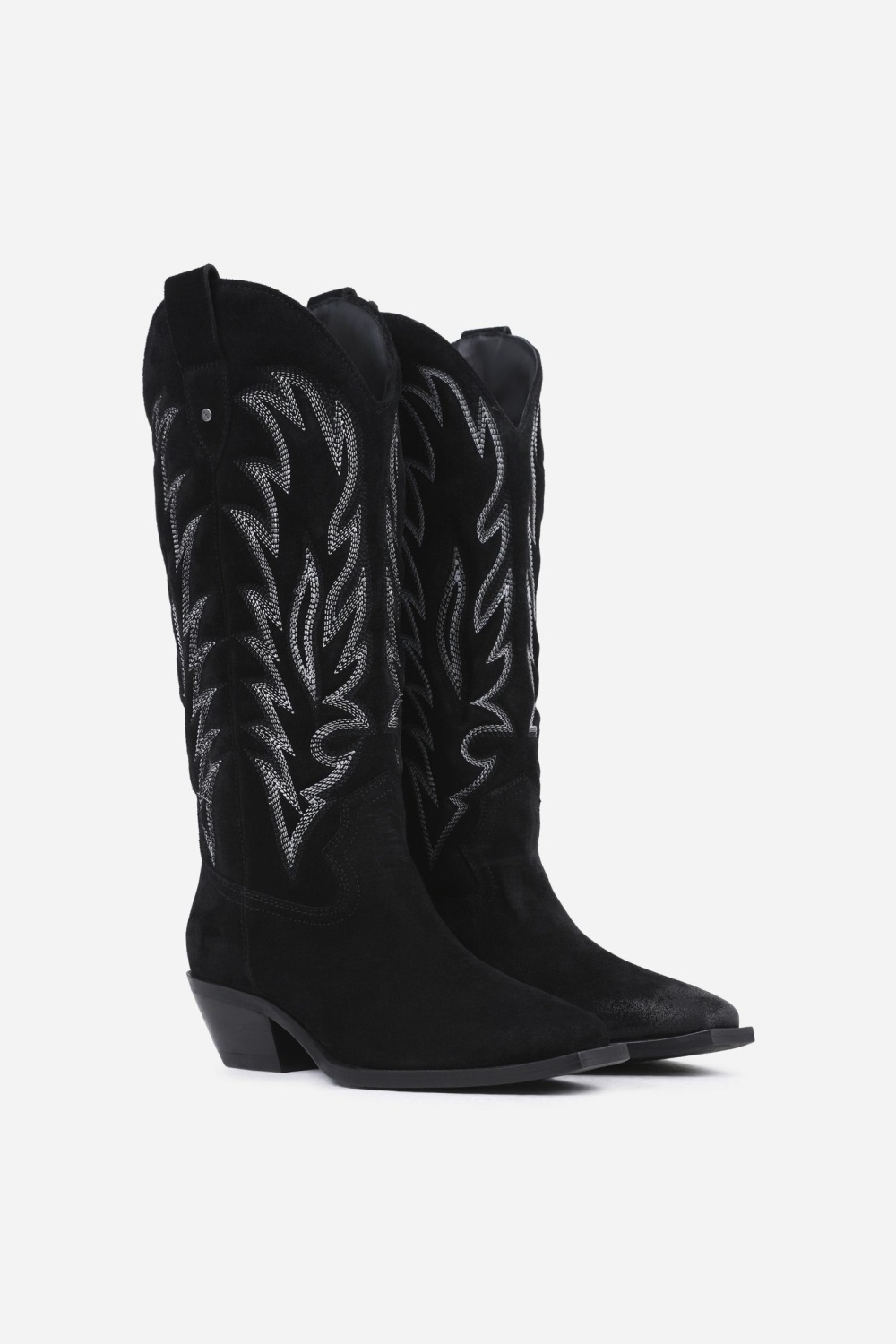 Bottes Cowboy BRONX Kay-si Femme Noir | IQPUC-3746