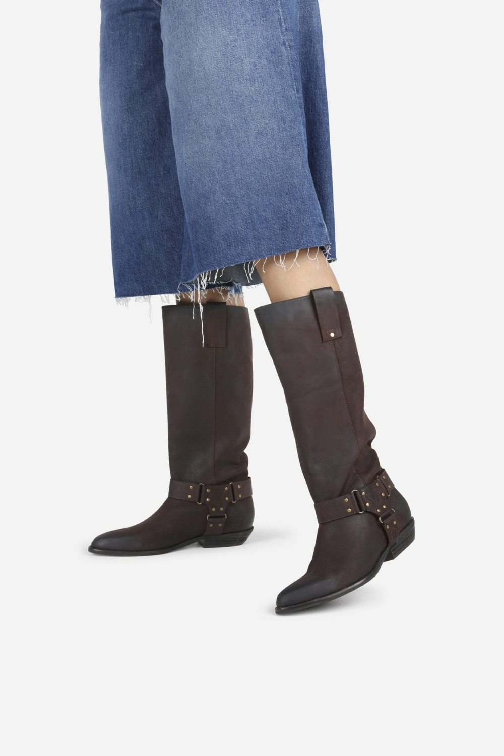 Bottes Cowboy BRONX Kendr-a Femme Cafe | PRLKF-7029