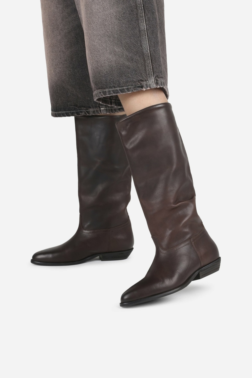 Bottes Cowboy BRONX Kendr-a Femme Cafe | ZUNSD-4628