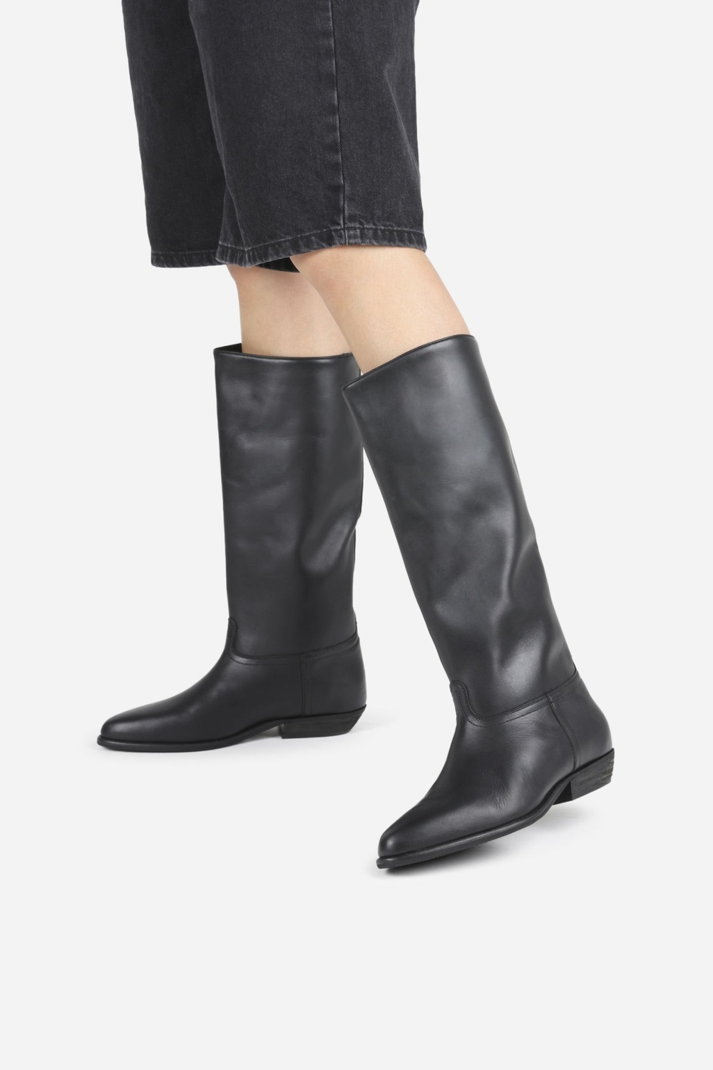 Bottes Cowboy BRONX Kendr-a Femme Noir | LAMVB-5948