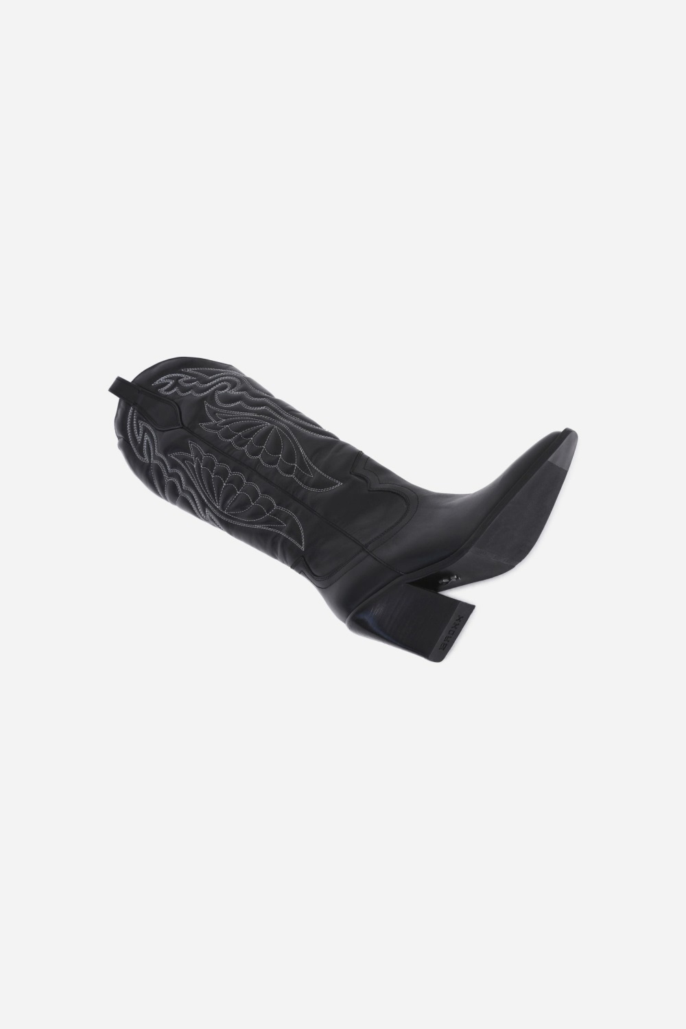 Bottes Cowboy BRONX New-kole Femme Noir Argent | NSYJX-2847