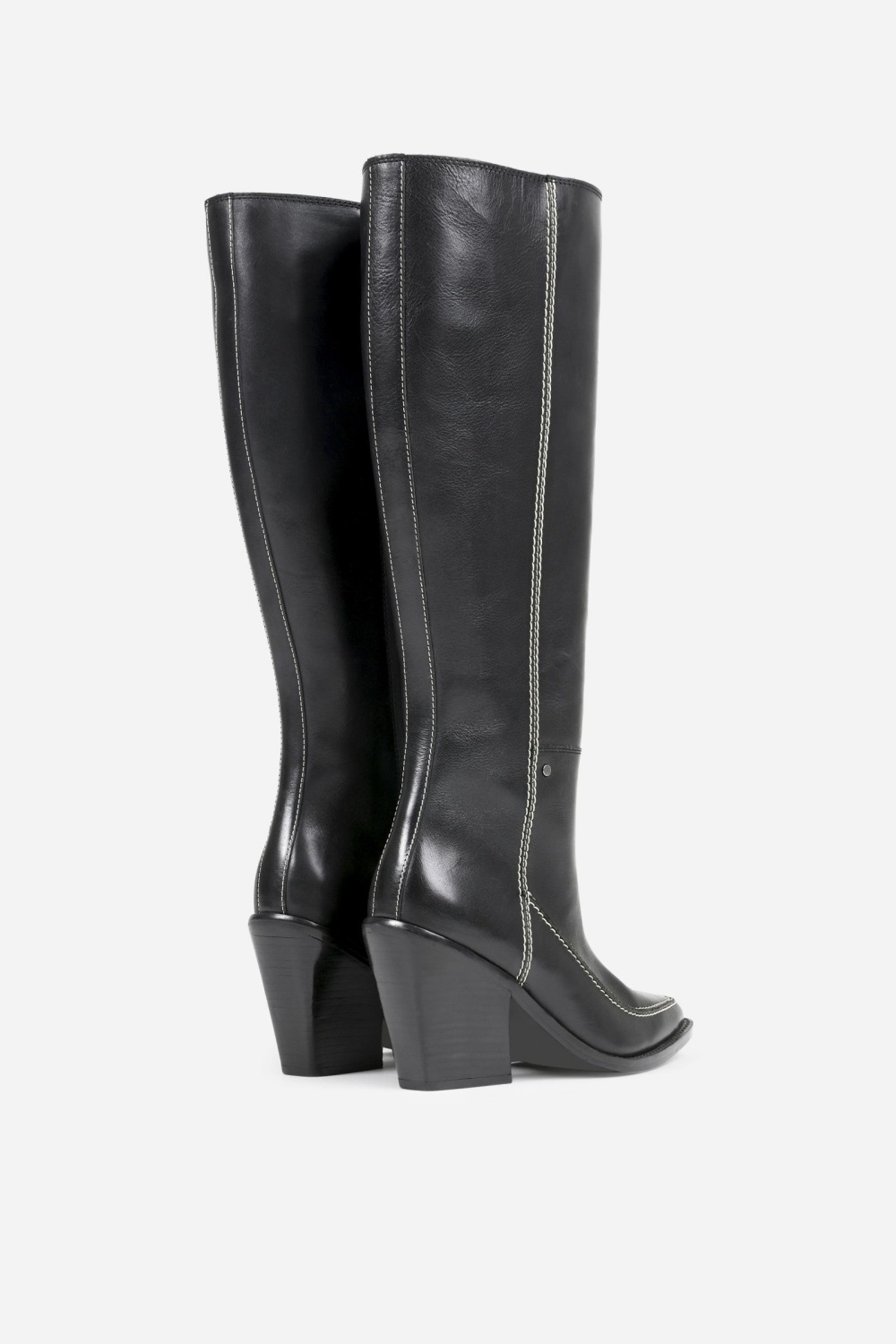 Bottes Cowboy BRONX New-kole Femme Noir | WQYFV-2705