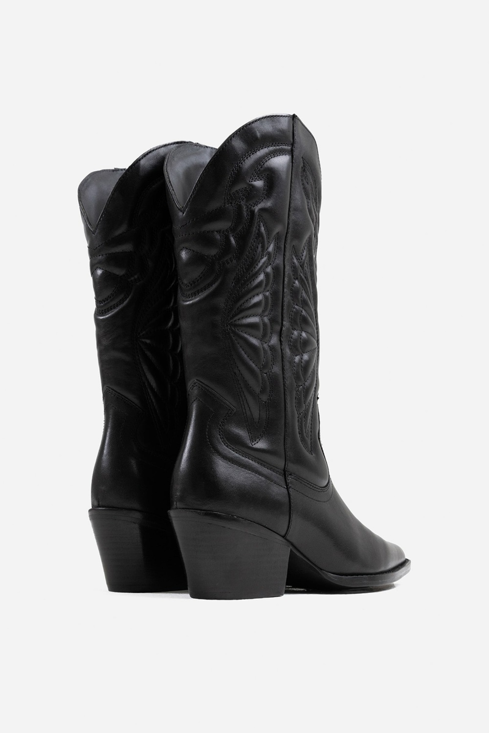 Bottes Cowboy BRONX Western Boot Jukeson Femme Noir | VQRBO-1580