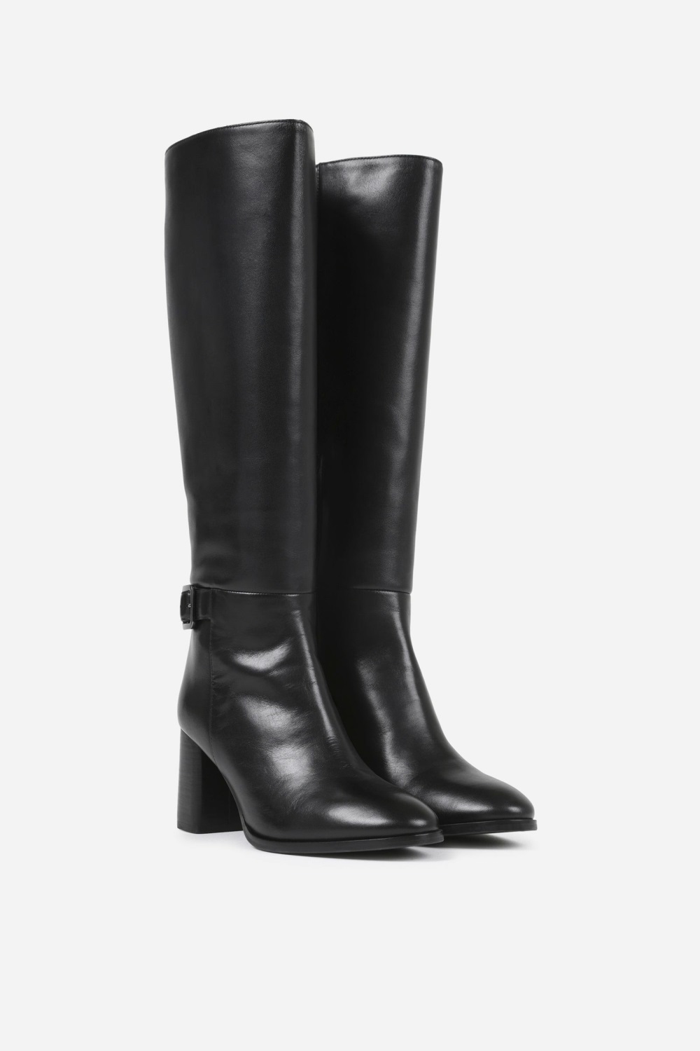 Bottes Hautes BRONX Abb-ey Femme Noir | XRFOK-6415