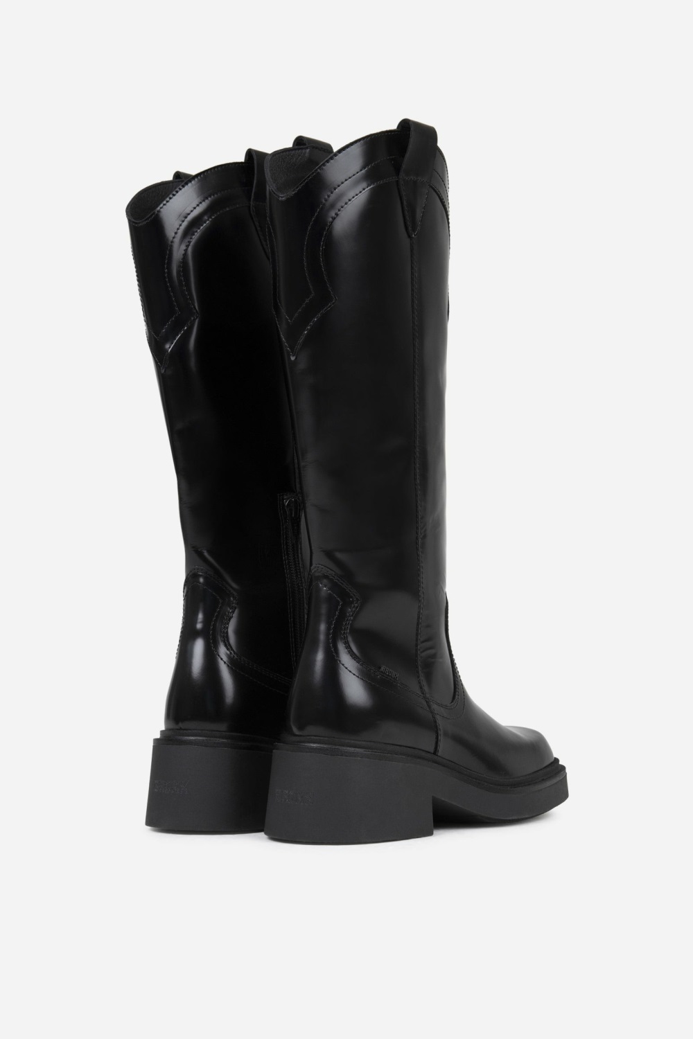 Bottes Hautes BRONX Daff-ey Femme Noir | YQJZU-3045