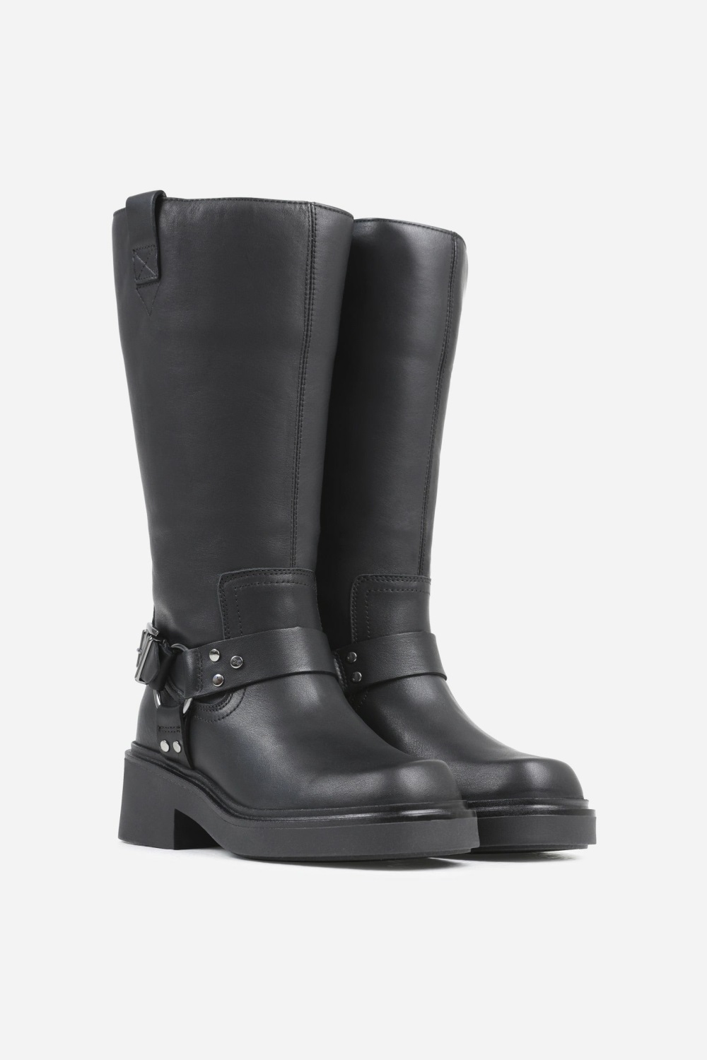 Bottes Hautes BRONX High Boot Daff-ey Femme Noir | KBSAF-1043