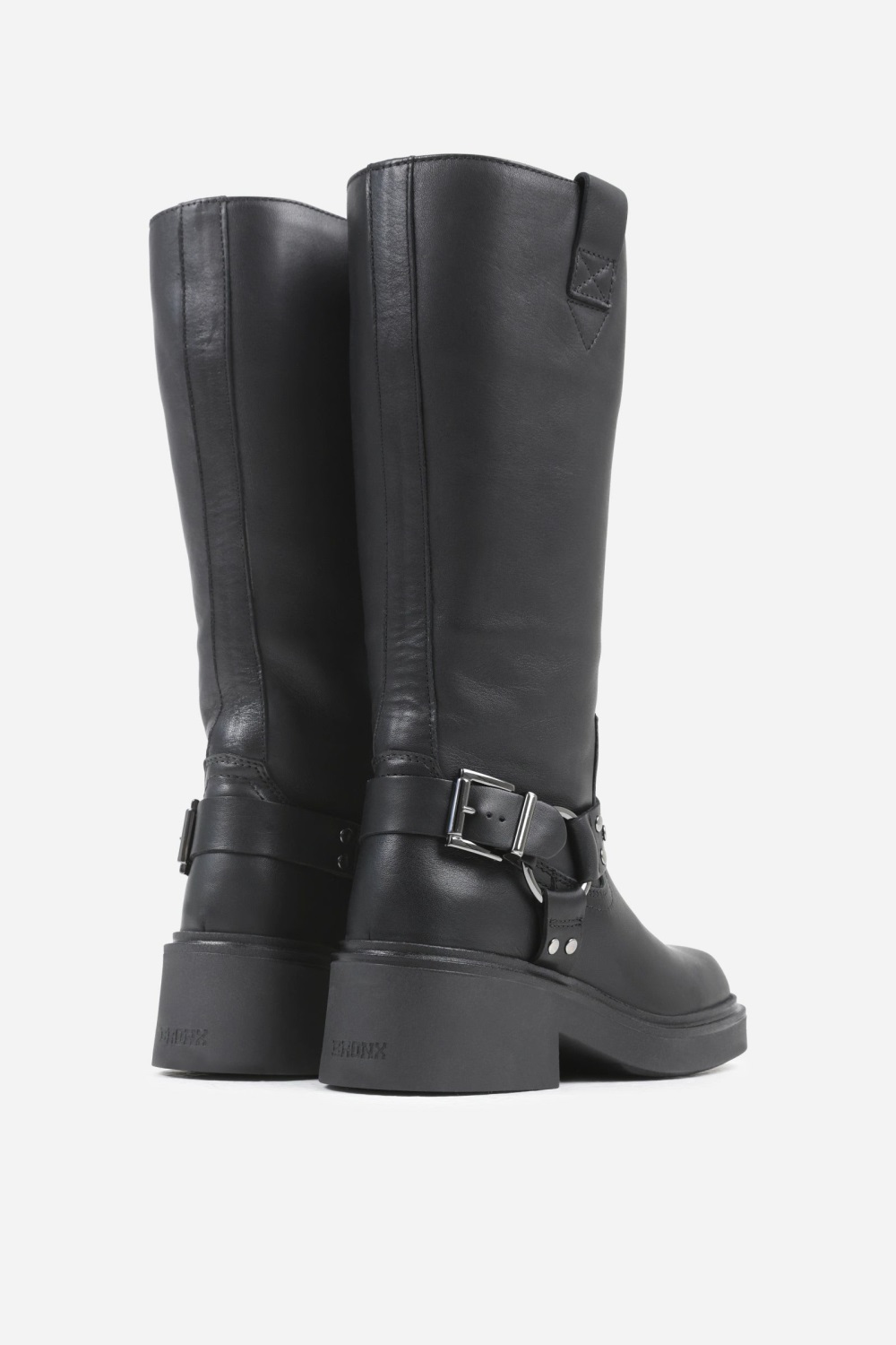 Bottes Hautes BRONX High Boot Daff-ey Femme Noir | KBSAF-1043