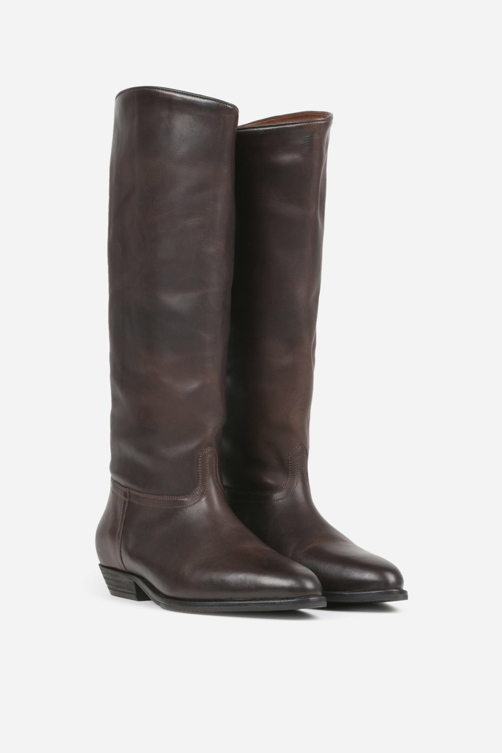 Bottes Hautes BRONX Kendr-a Femme Cafe | YDWAC-2958