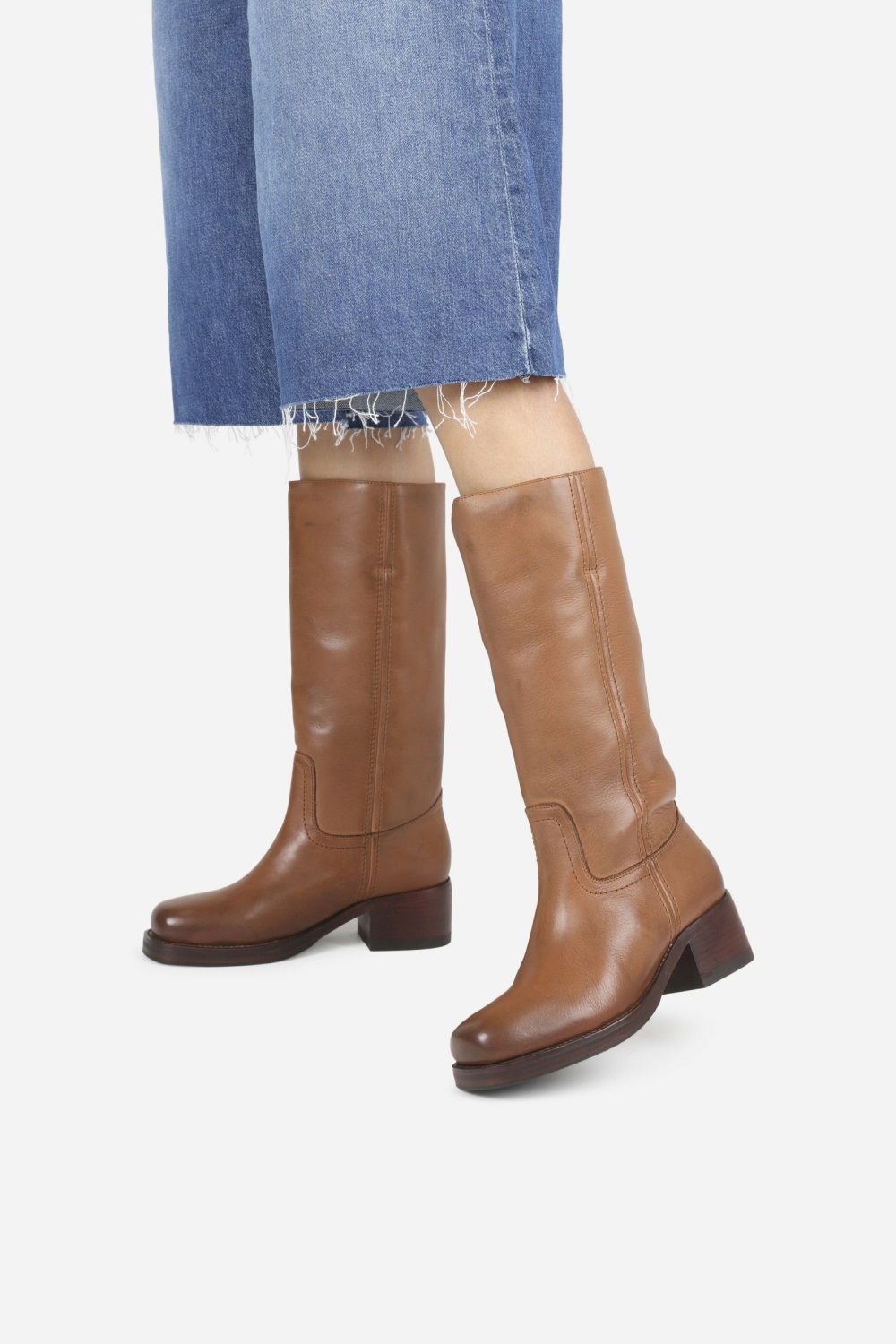 Bottes Hautes BRONX Ky-ley Femme Marron | CBVWG-6012