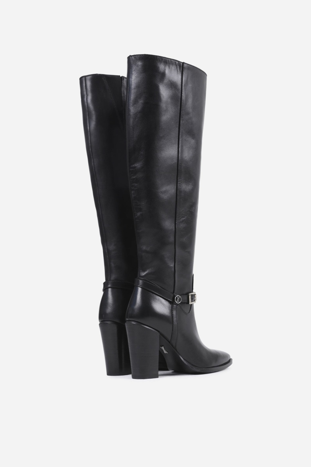 Bottes Hautes BRONX New-americana Femme Noir | IBATU-0718