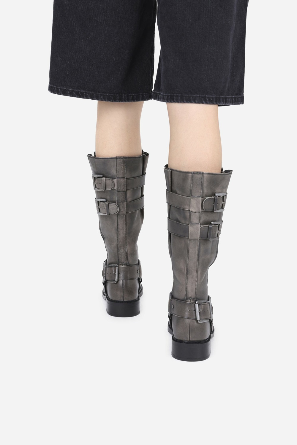 Bottes Hautes BRONX New-tough Femme Noir | VXENI-8130