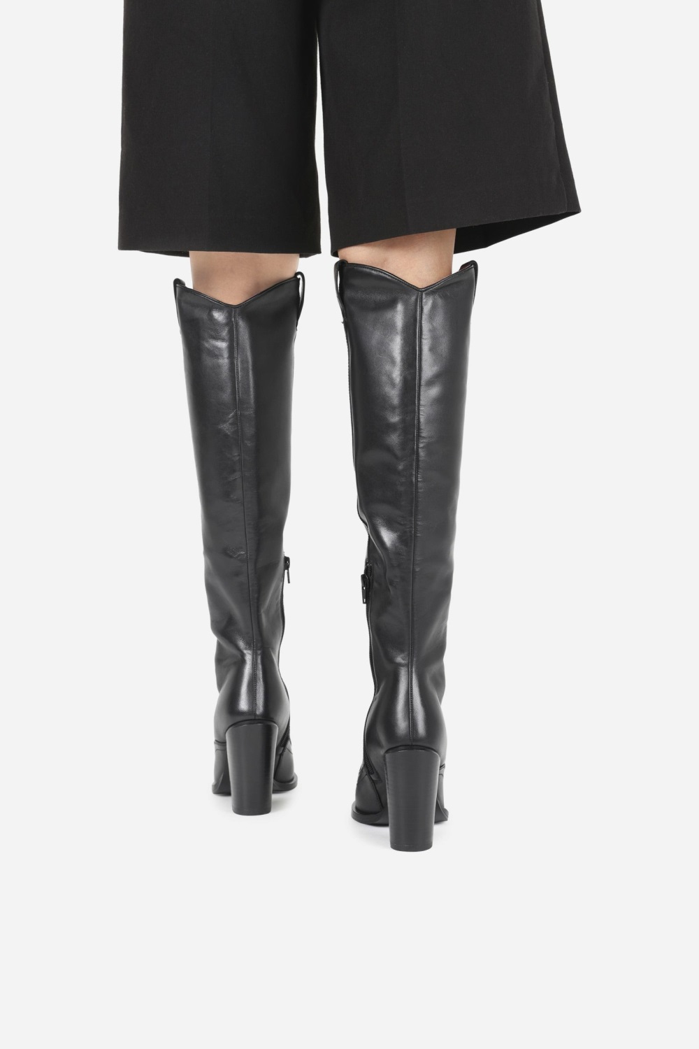 Bottes à Talons BRONX Femme Noir | KXZJV-4587