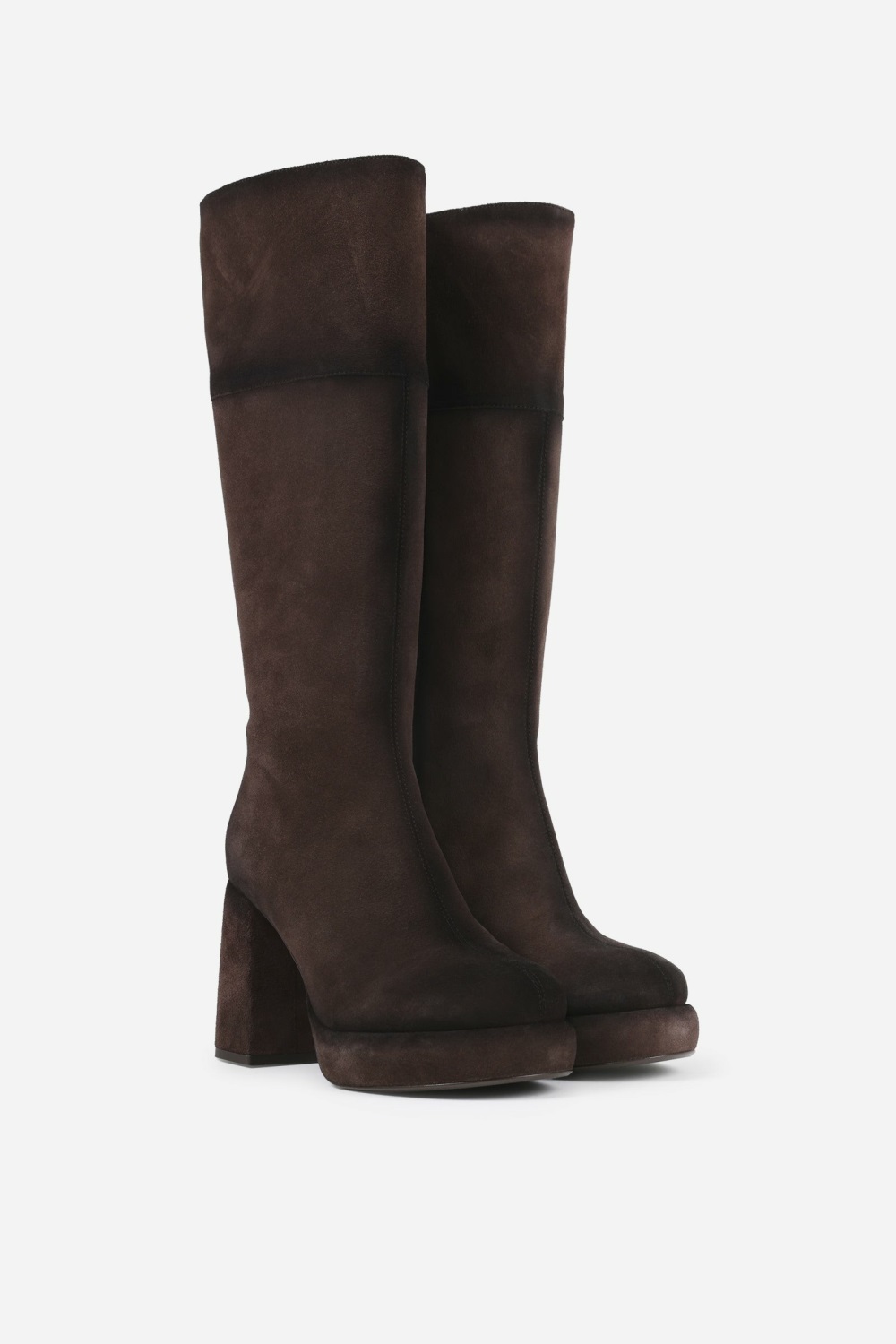 Bottes à Talons BRONX Ginn-y Femme Cafe | NMVBT-3124