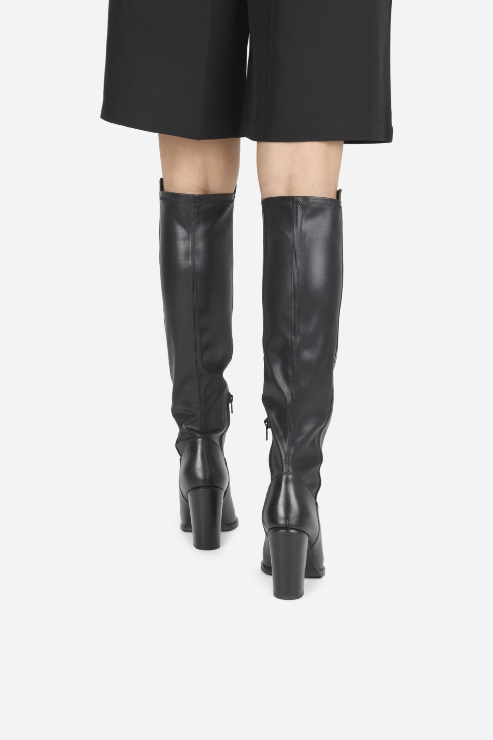 Bottes à Talons BRONX New-americana Femme Noir | DGIQS-6143