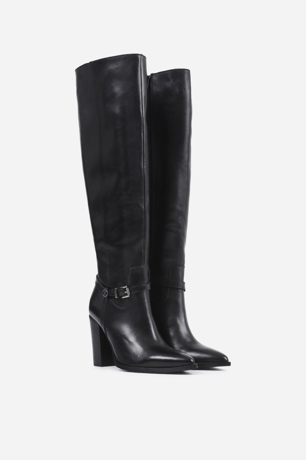 Bottes à Talons BRONX New-americana Femme Noir | REVSH-4215