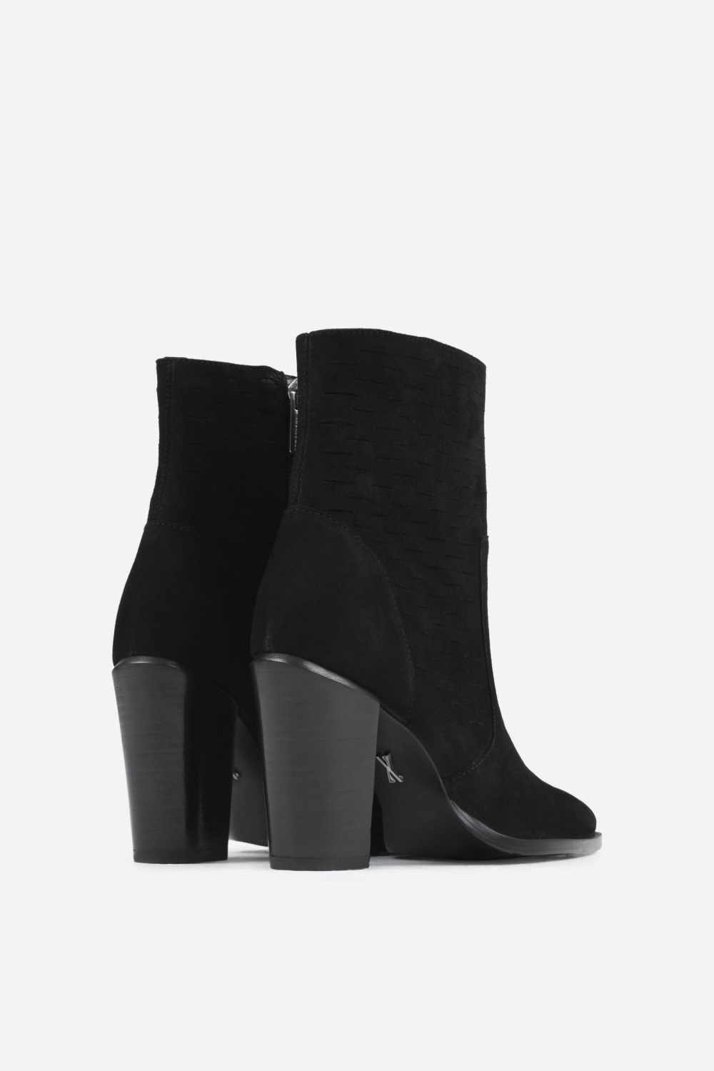 Bottes à Talons BRONX New-americana Femme Noir | QKVDC-6714