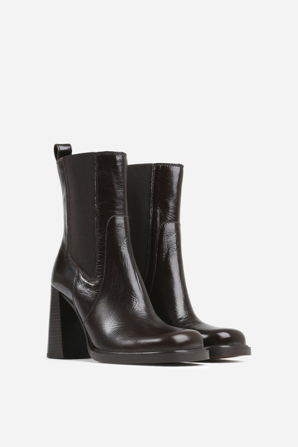 Bottines BRONX Jaim-y Femme Marron Foncé | JQZXR-2604