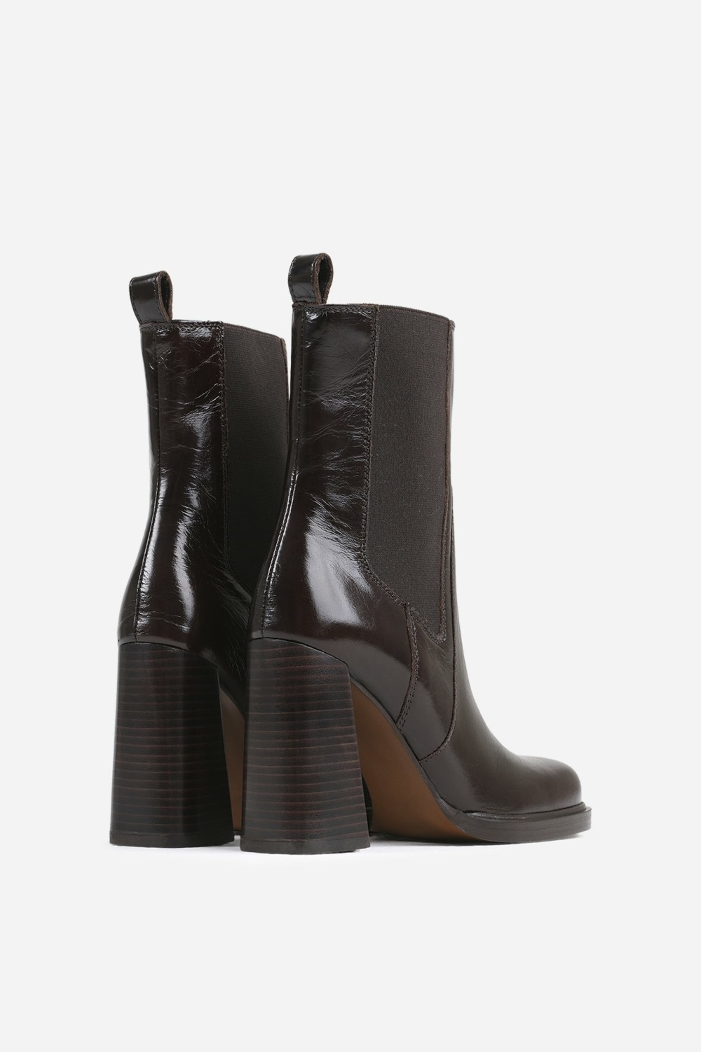 Bottines BRONX Jaim-y Femme Marron Foncé | JQZXR-2604