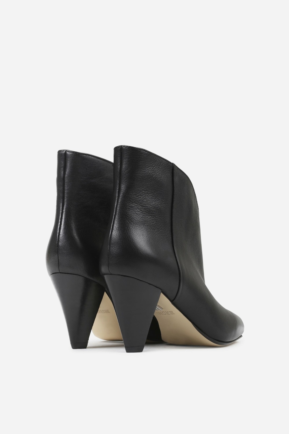 Bottines BRONX Leiy-ah Femme Noir | YZPFK-0275