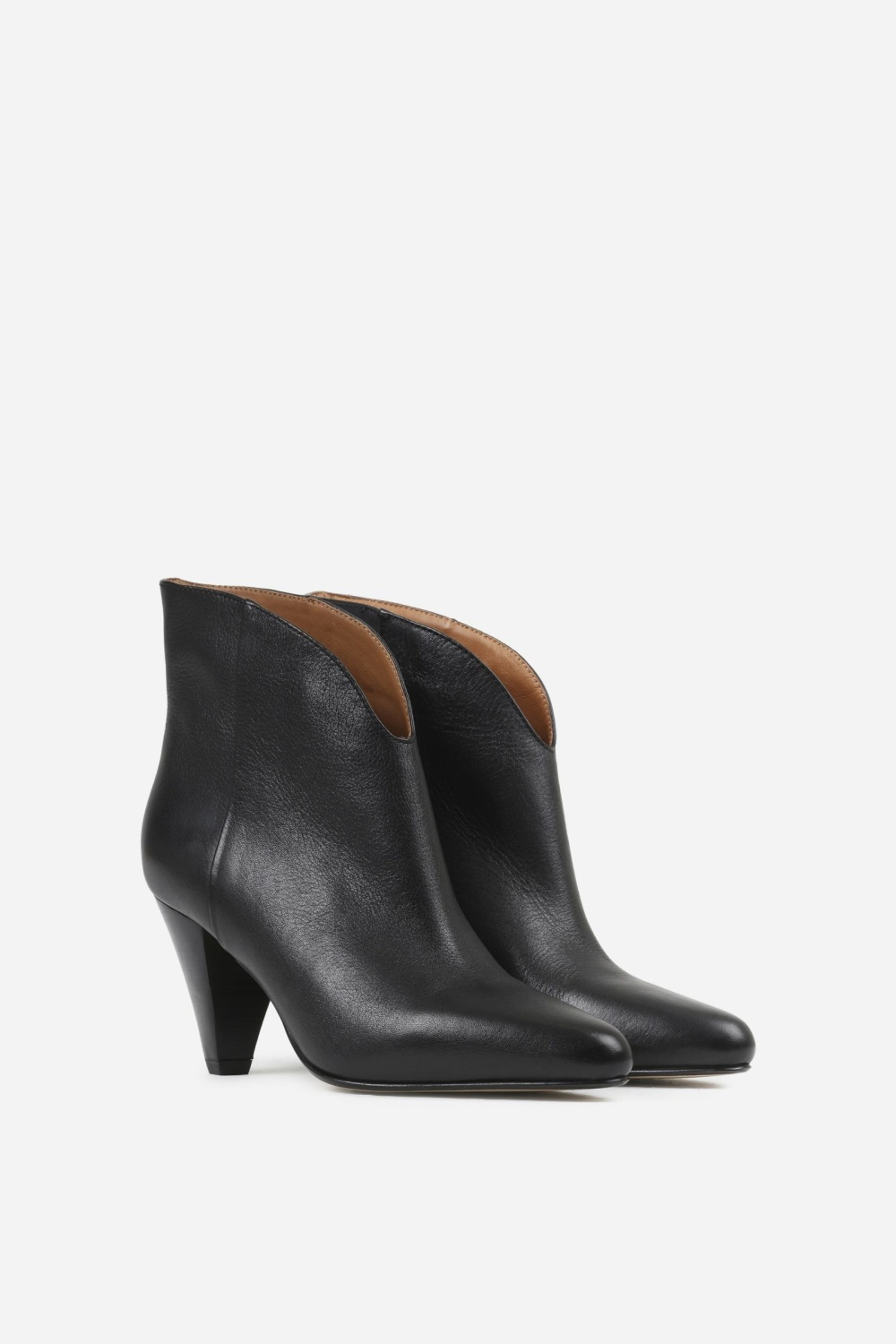 Bottines BRONX Leiy-ah Femme Noir | YZPFK-0275