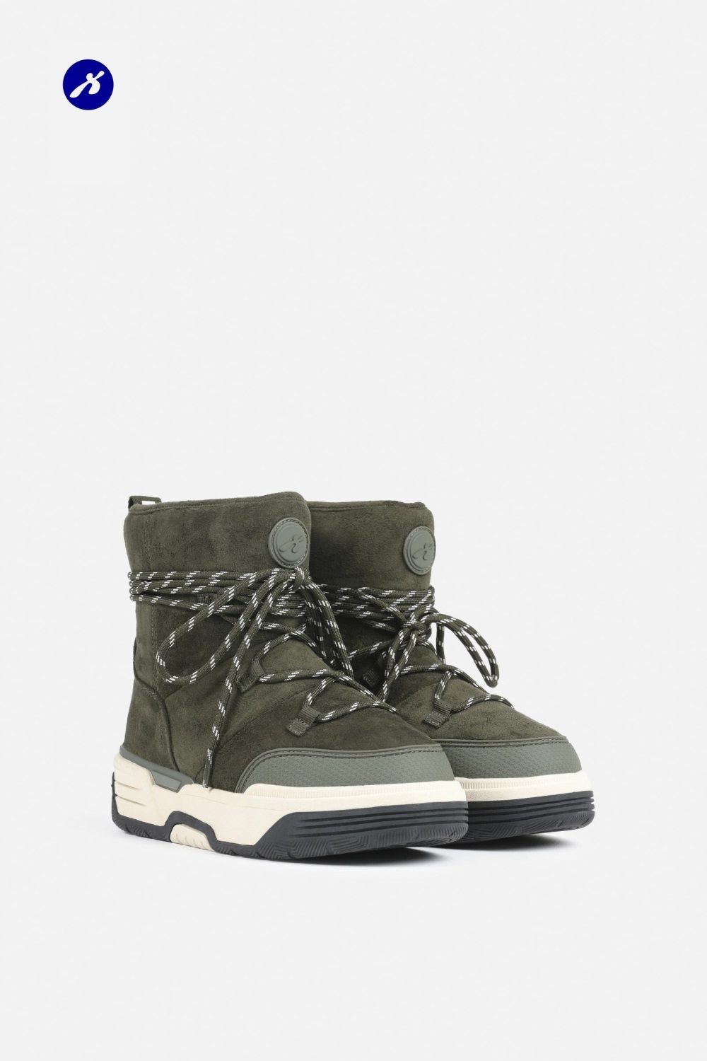 Bottines BRONX Skat-err Femme Kaki | JTIRK-5643