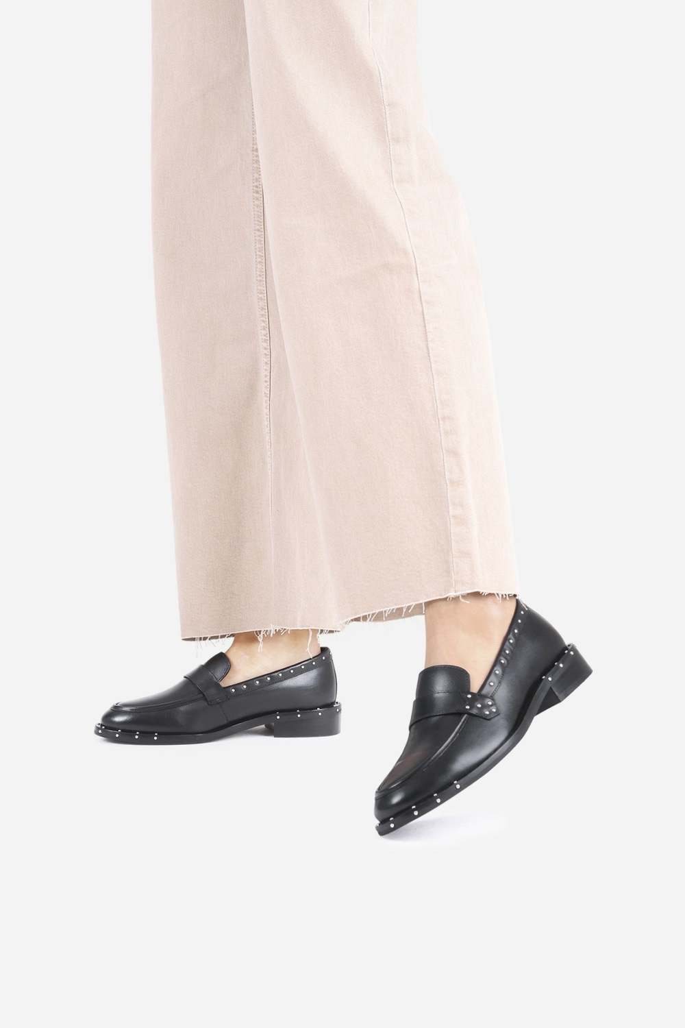 Mocassin BRONX Loafer Next-wagon Femme Noir | SOQZJ-4708